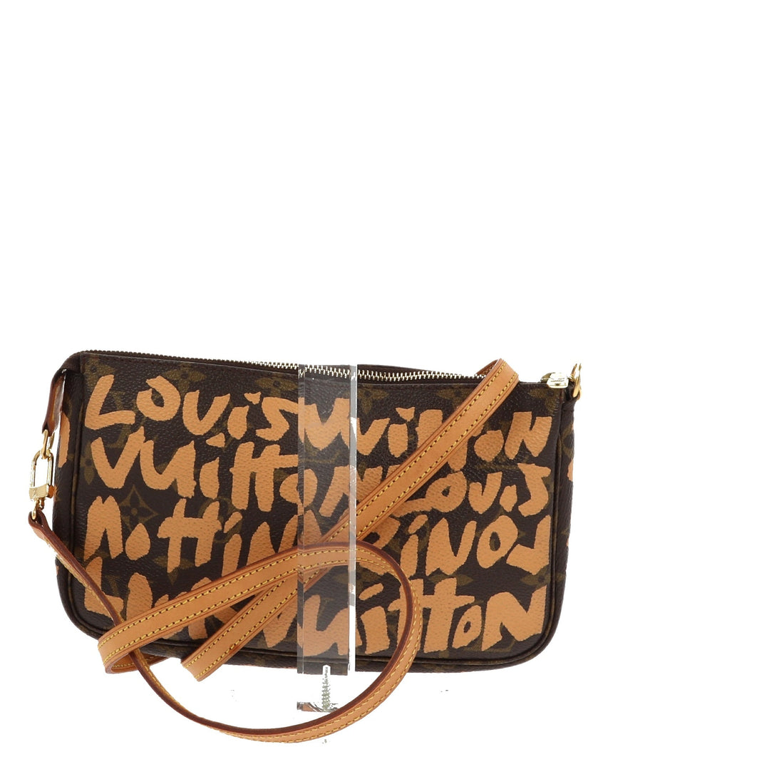 LOUIS VUITTON Limited Edition x Stephen Sprouse Graffiti Pochette Accessorie bag