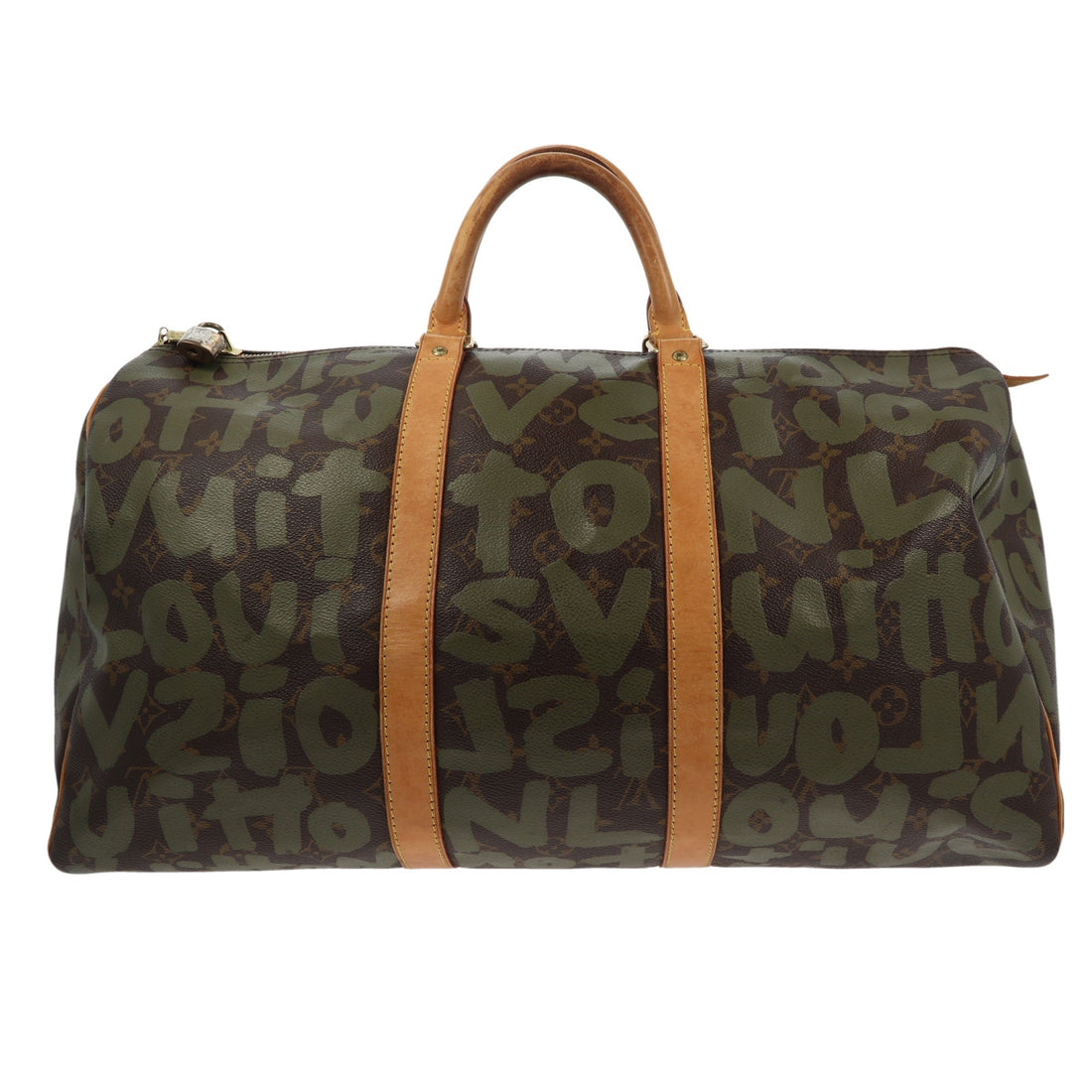 LOUIS VUITTON Limited Edition x Stephen Sprouse Graffiti Keepall 50 Travel Bag