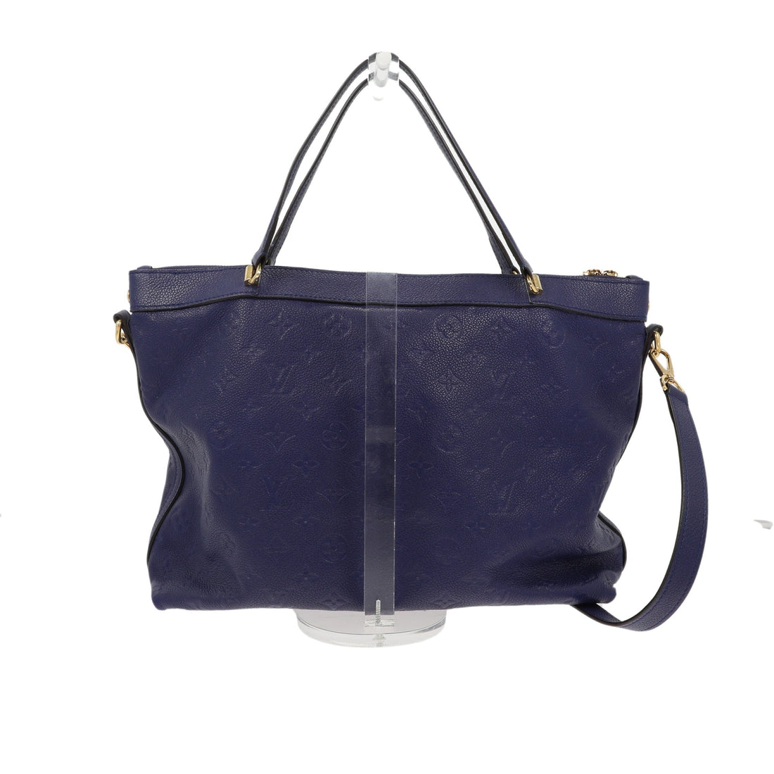 LOUIS VUITTON Bastille Shoulder Bag in Blue Leather
