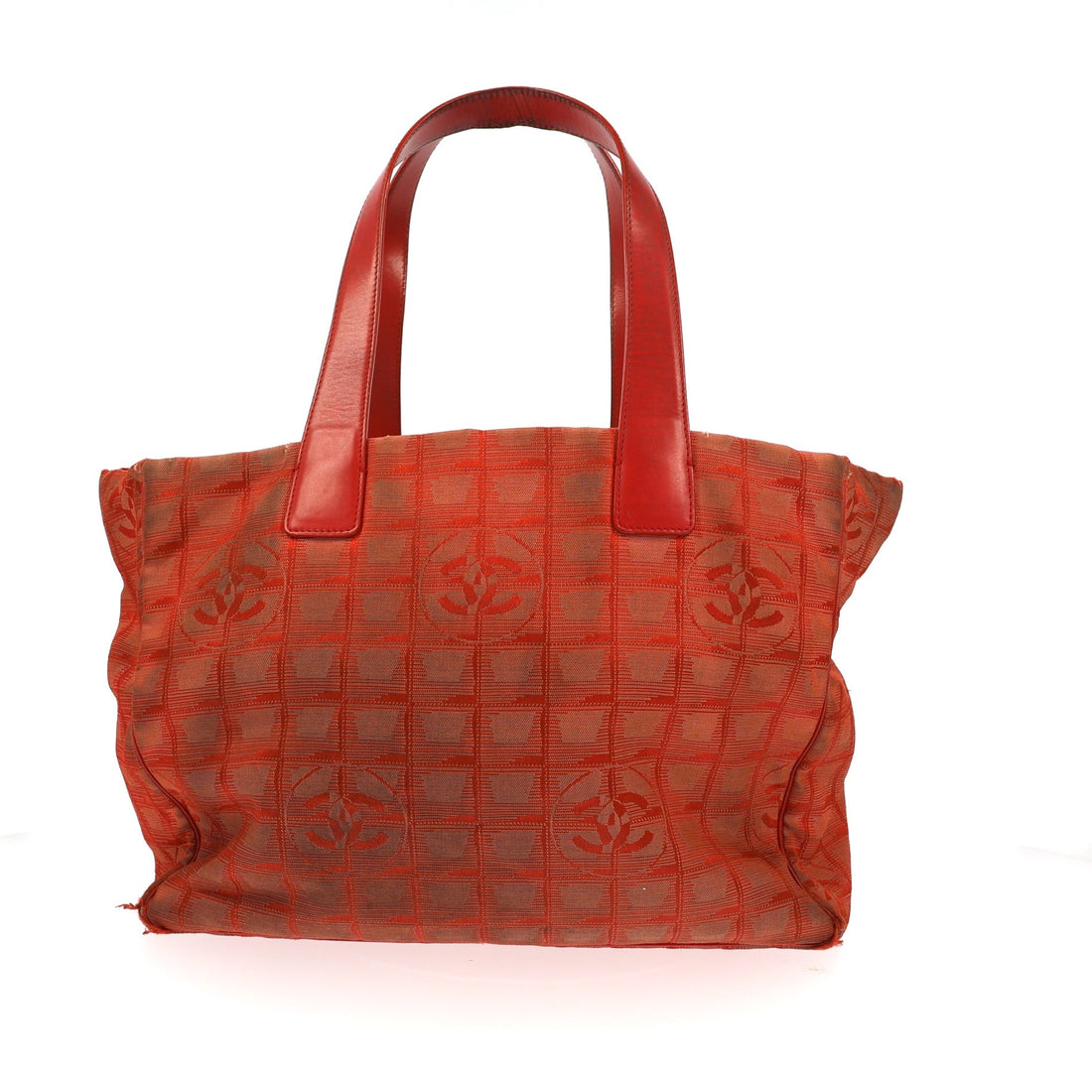 CHANEL Shoulder Bag in Red Fabric