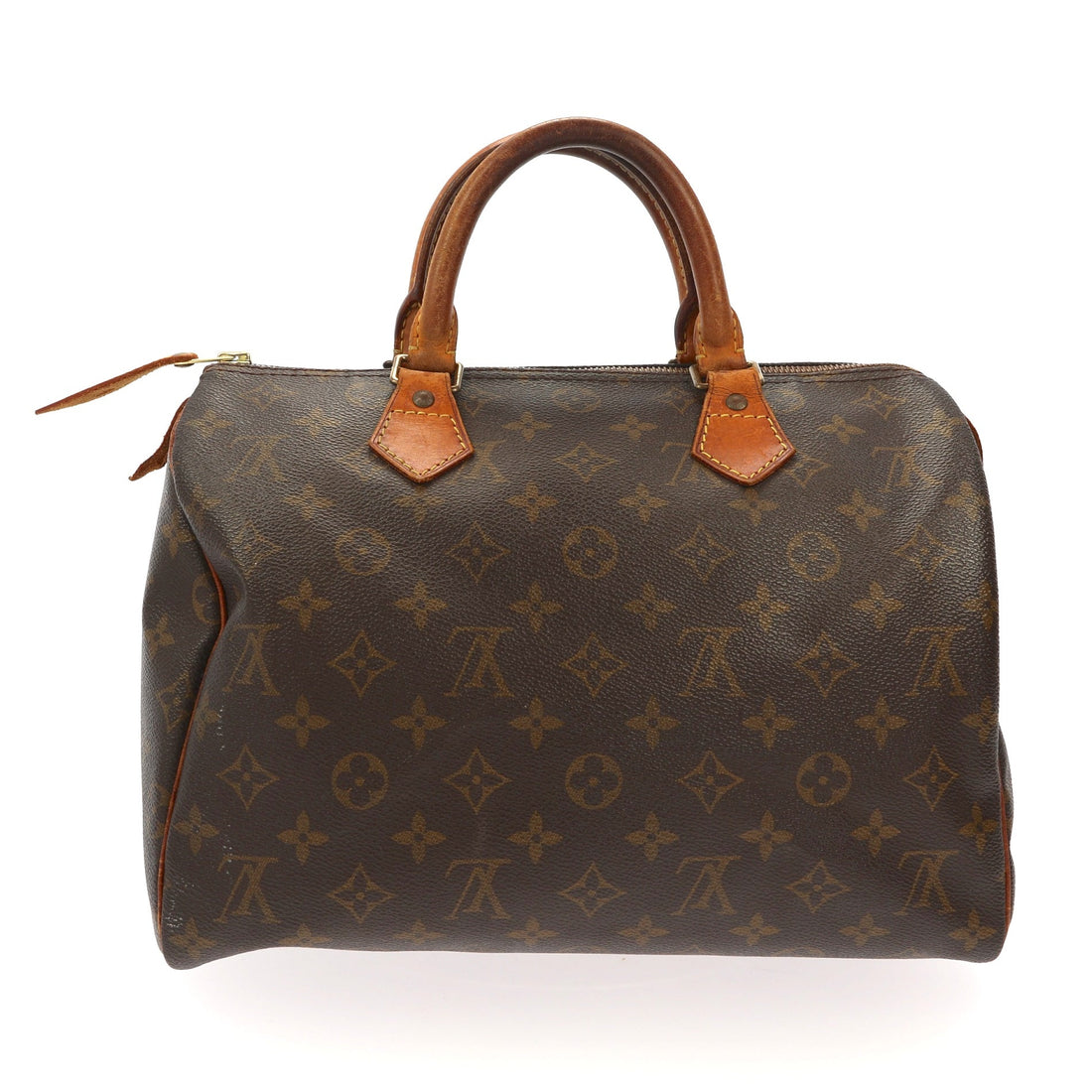 LOUIS VUITTON Speedy Handbag in Brown Canvas