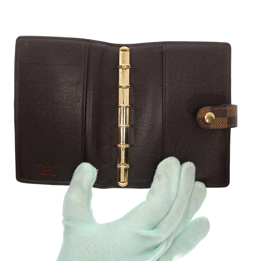 LOUIS VUITTON Agenda Cover in Brown Canvas