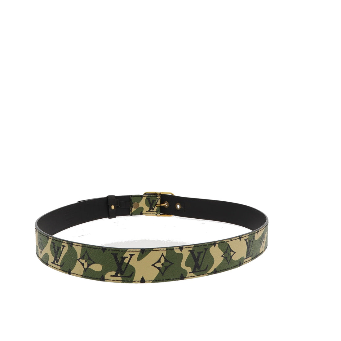 LOUIS VUITTON Limited Edition x Takashi Murakami Camouflage Belt