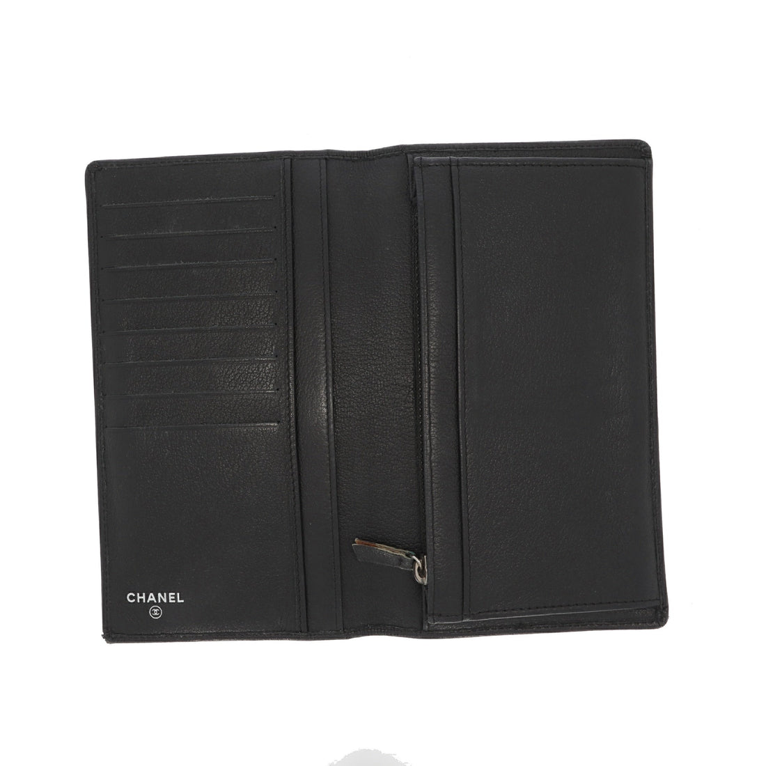 CHANEL Wallet in Black Leather