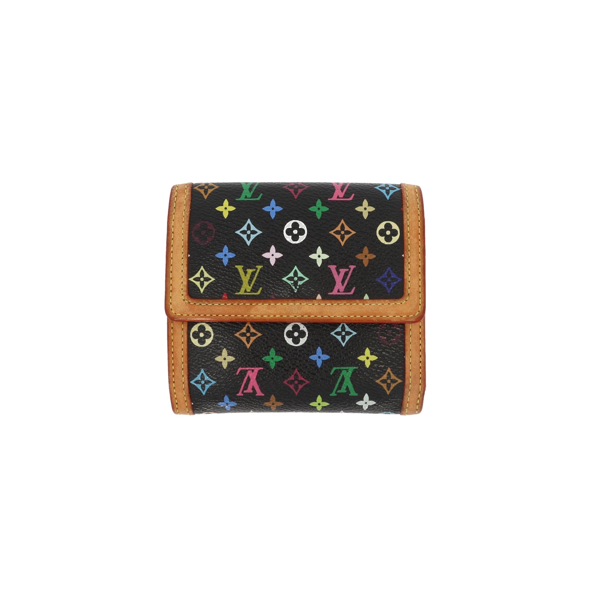 LOUIS VUITTON Wallet in Black Canvas