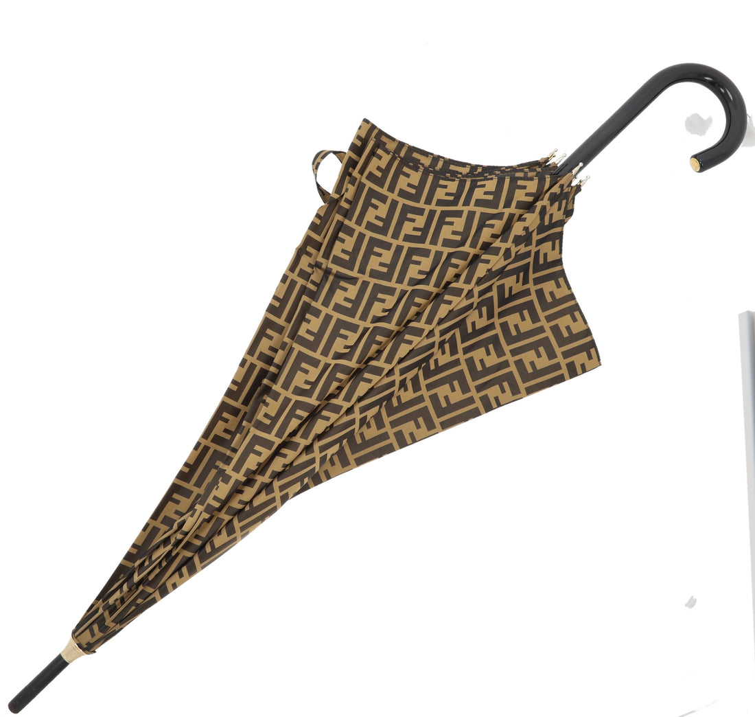 FENDI Umbrella in Brown Fabric