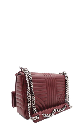 Diagramme Large Shoulder Bag Cherry