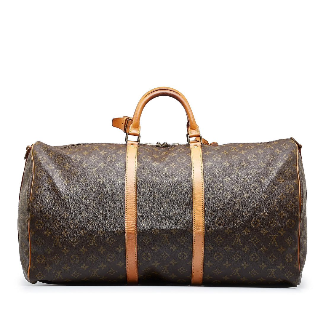 LOUIS VUITTON Monogram Keepall Bandouliere 60 Travel Bag