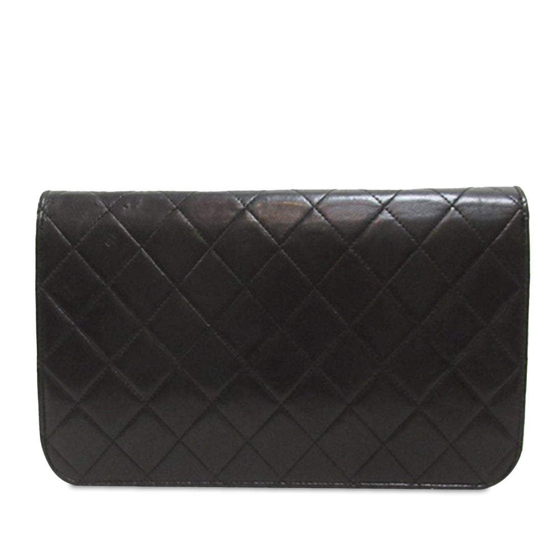 Chanel CC Quilted Lambskin Full Flap Crossbody Bag
