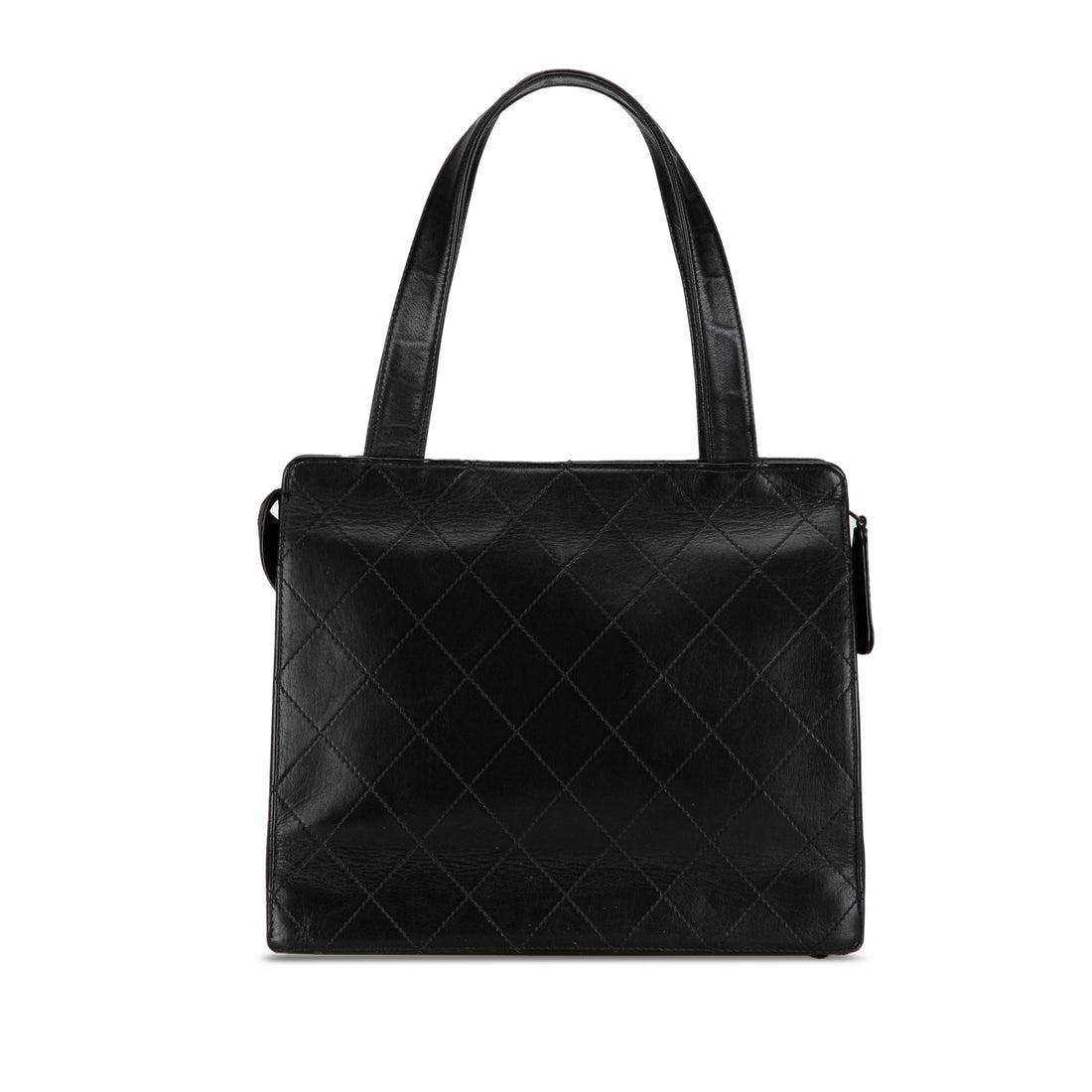 Chanel CC Quilted Calfskin Tote Tote Bag