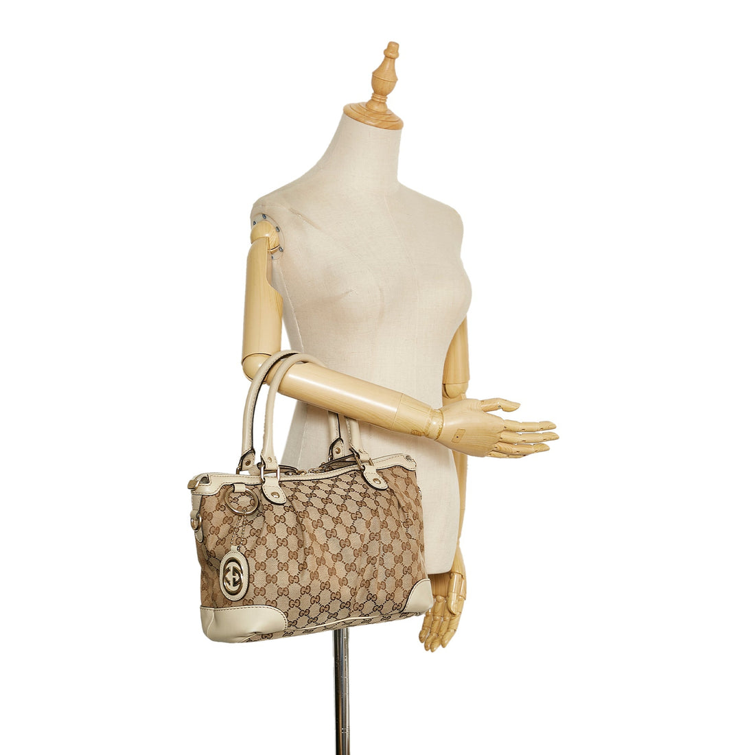 Gucci GG Canvas Sukey Handbag