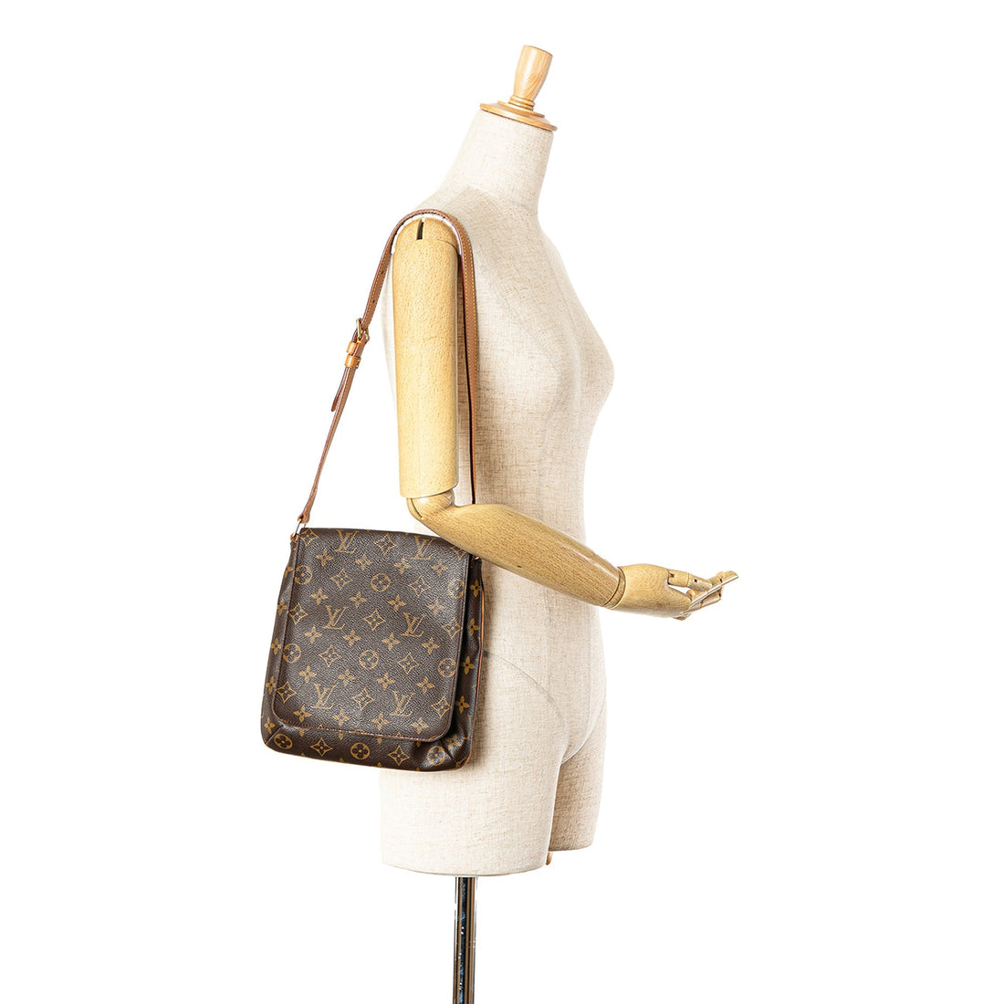 Brown Louis Vuitton Monogram Musette Salsa Short Strap Shoulder Bag