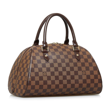 LOUIS VUITTON Damier Ebene Ribera MM Handbag