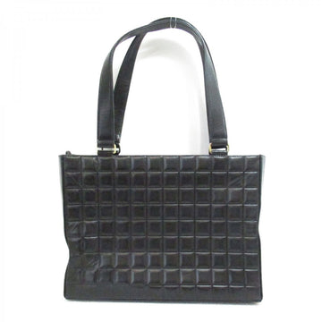 Chanel CC Choco Bar Shoulder Bag Leather Shoulder Bag in Excellent condition