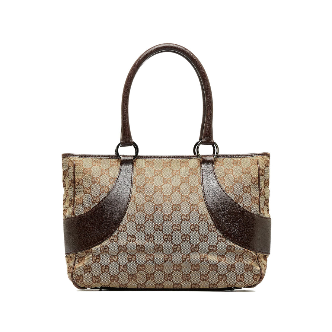 Brown Gucci GG Canvas Tote