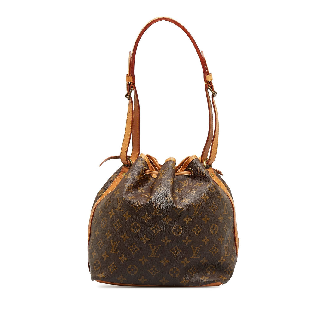 LOUIS VUITTON Monogram Petit Noe Bucket Bag