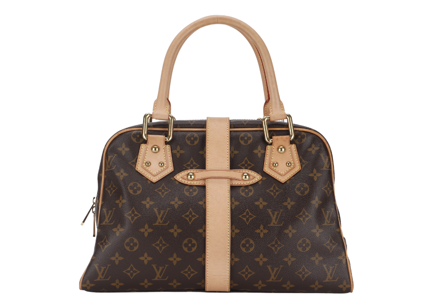 LOUIS VUITTON M40025 MANHATTAN GM MONOGRAM CANVAS GOLD HARDWARE WITH DUST COVER