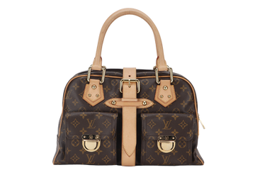 LOUIS VUITTON M40025 MANHATTAN GM MONOGRAM CANVAS GOLD HARDWARE WITH DUST COVER