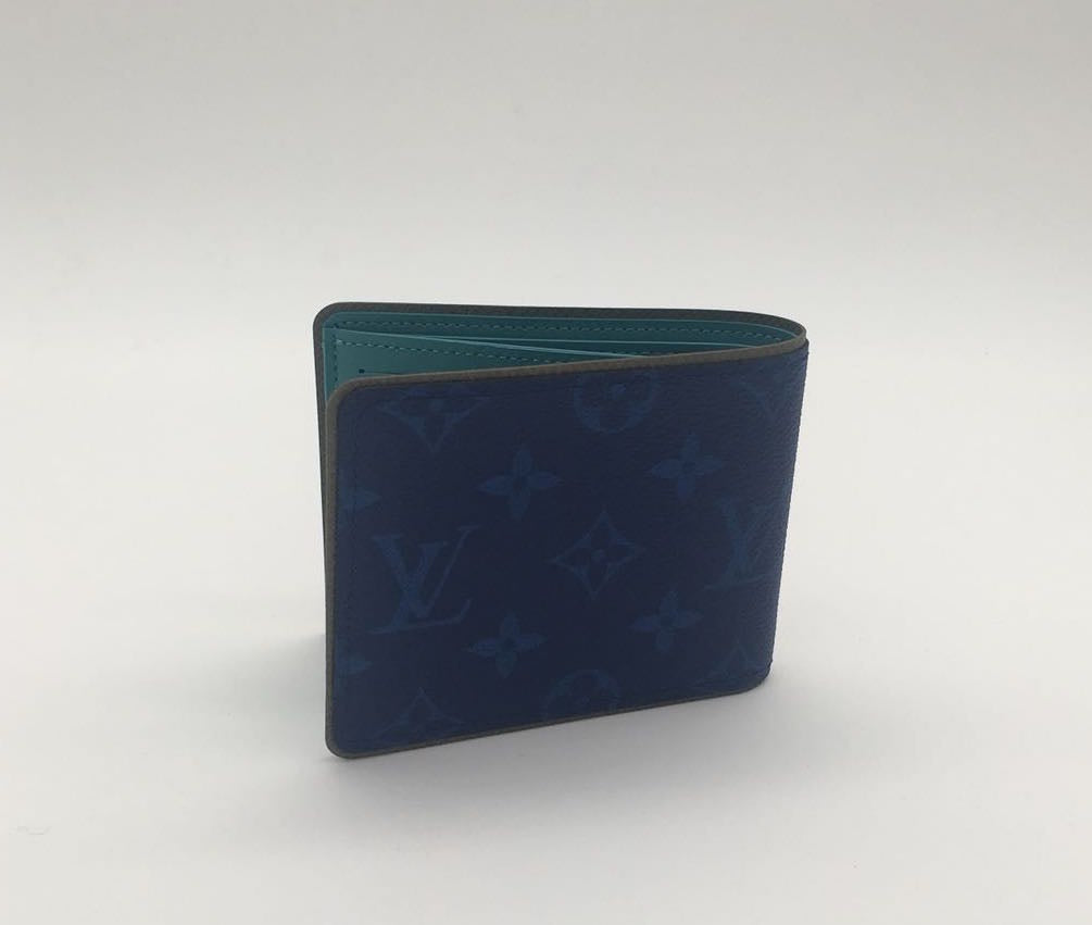 Louis Vuitton Pacific Blue Monogram Slender Wallet | M62248
