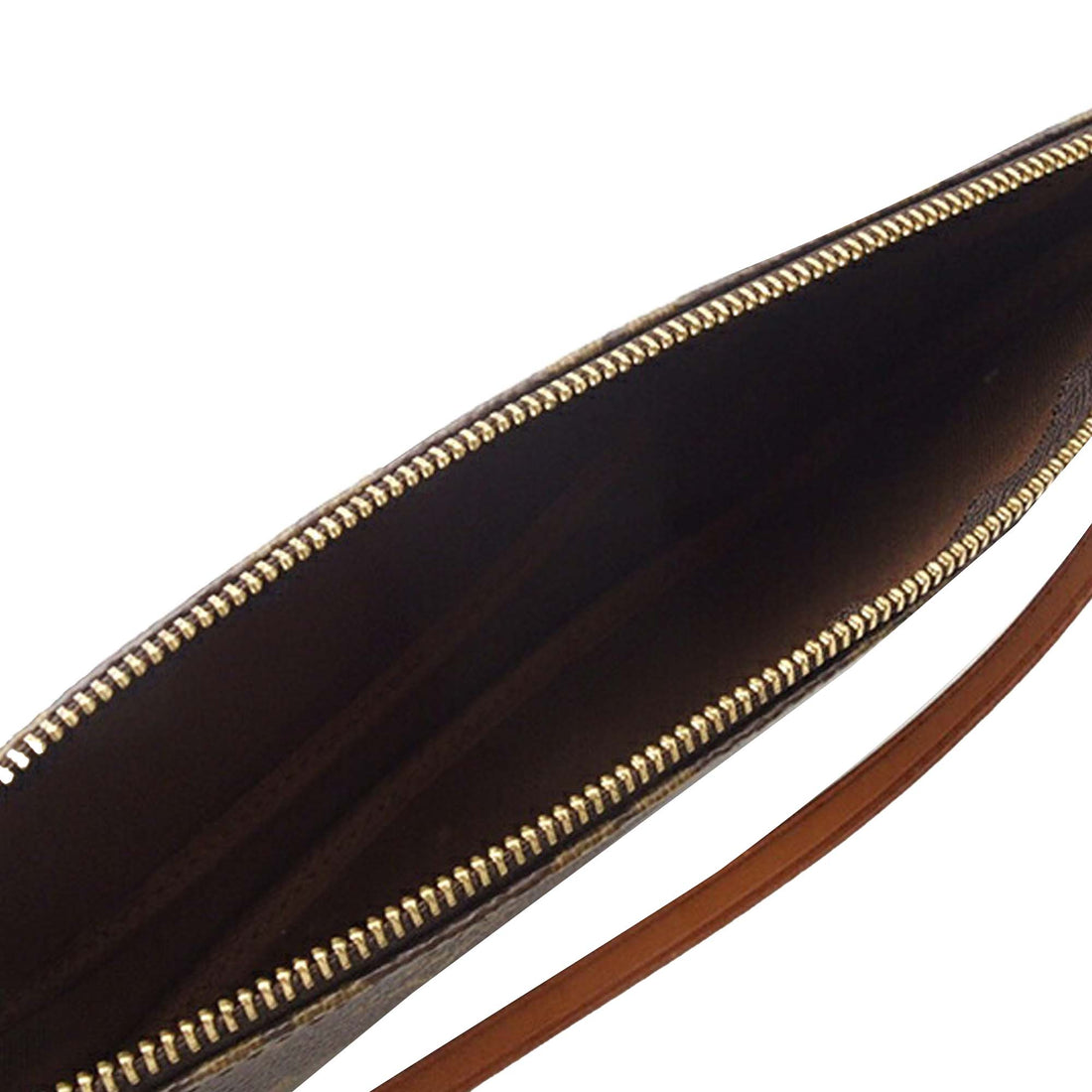 Brown Louis Vuitton Monogram Pochette Accessoires Shoulder Bag