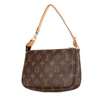 Brown Louis Vuitton Monogram Pochette Accessoires Shoulder Bag