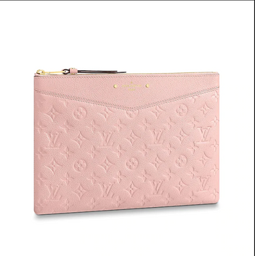 Louis Vuitton Daily Pouch Monogram Empreinte Rose Poudre