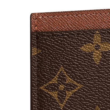 Louis Vuitton Zipped Card Holder Monogram Brown