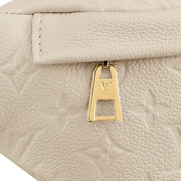 Louis Vuitton Monogram Empreinte Bumbag Creme Beige