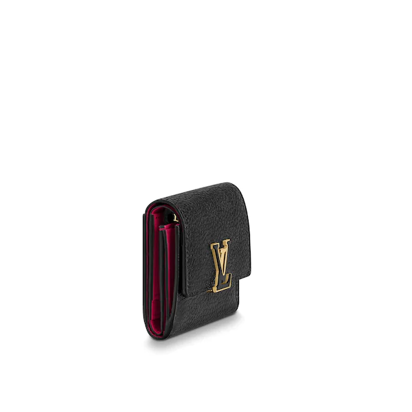 Louis Vuitton Capucines Compact Wallet Noir
