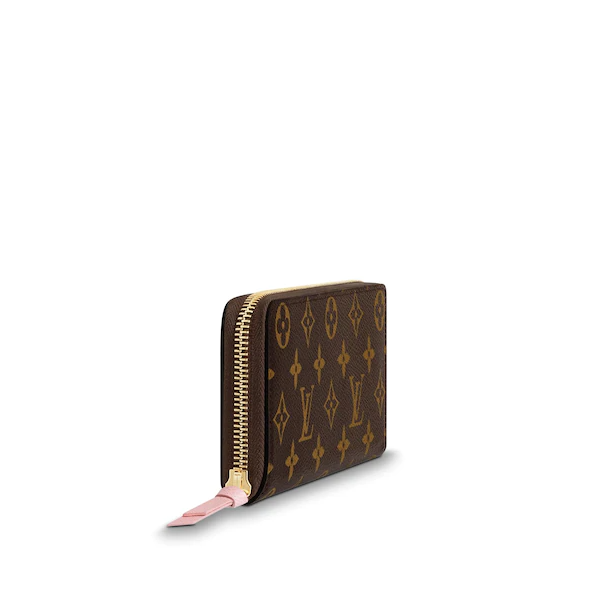 Louis Vuitton Clemence Wallet Monogram Rose Ballerine