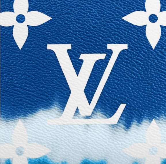 Louis Vuitton Escale Pochette Cosmetique Bleu
