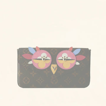 Louis Vuitton | Monogram Canvas Owl Pochette Felicie Chain Wallet | OS