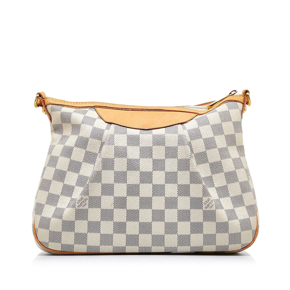 LOUIS VUITTON Damier Azur Siracusa PM Crossbody Bag