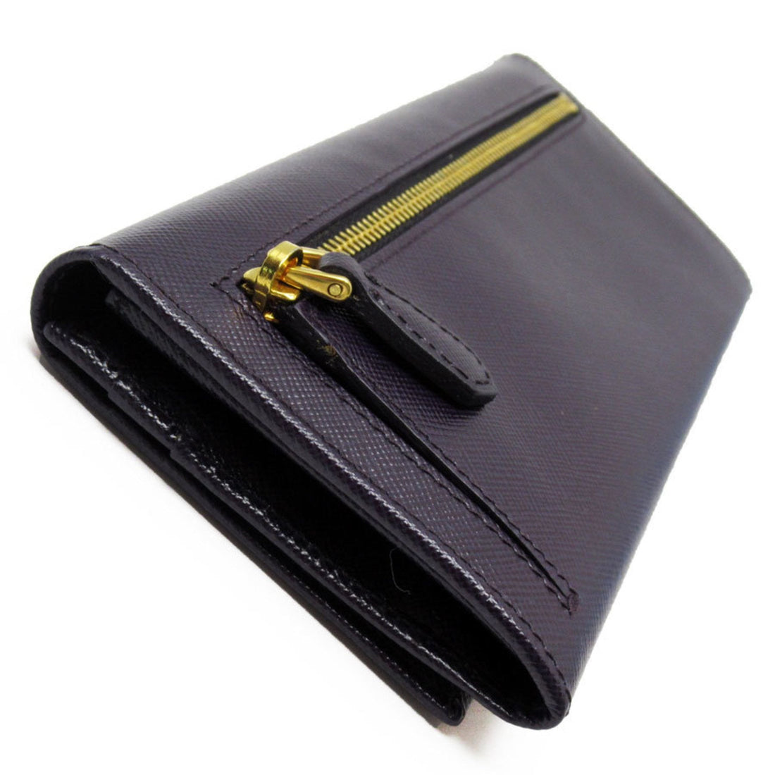 Saffiano Leather Wallet with Box and Shop Card