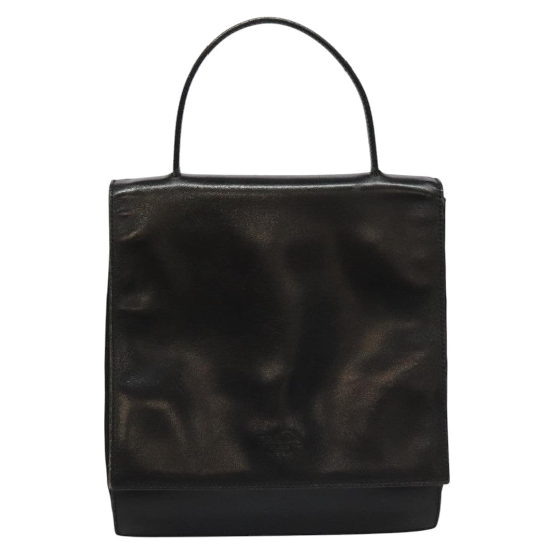 Synthetic Material Shoulder Bag with Handle Drop