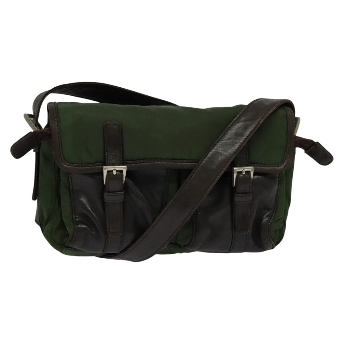 Synthetic Shoulder Bag with Adjustable Strap and Storage Scent