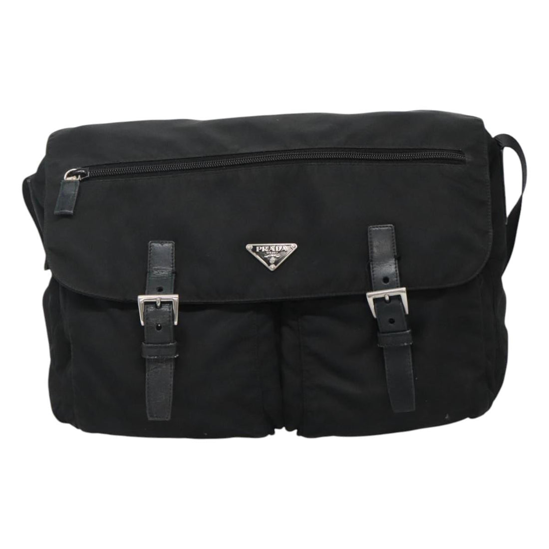 Eco-Friendly Synthetic Shoulder Bag Made in Italy