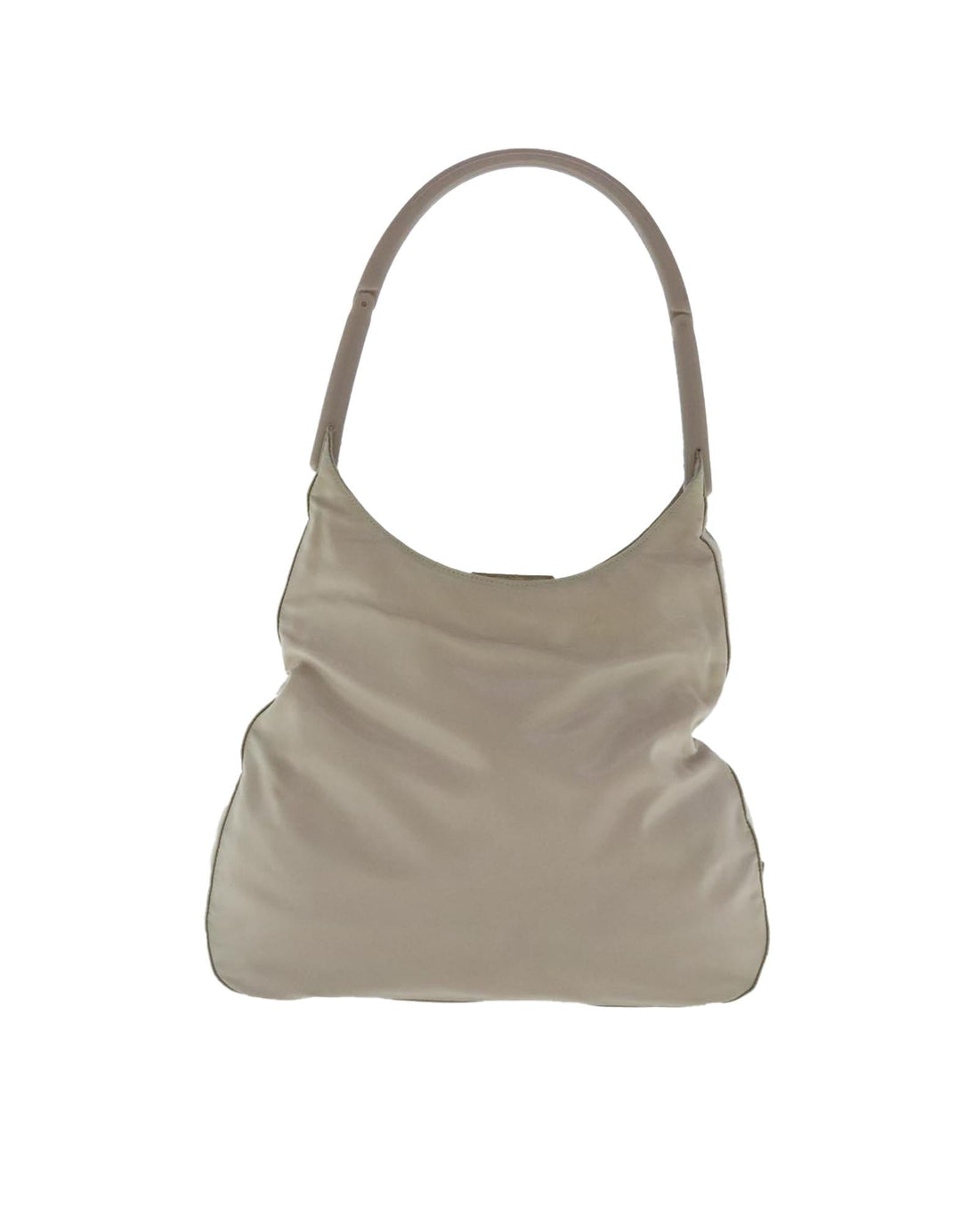Nylon Shoulder Bag with  Detailing