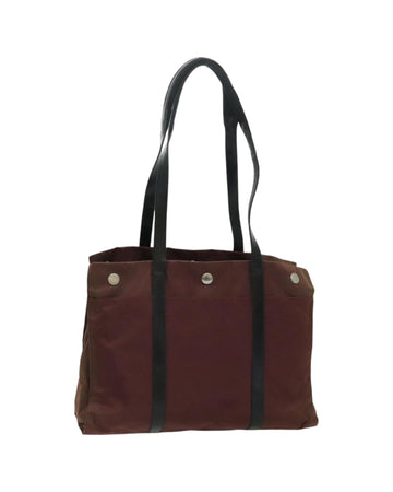 Nylon Tote Bag with Silver Accents and Guarantee Card