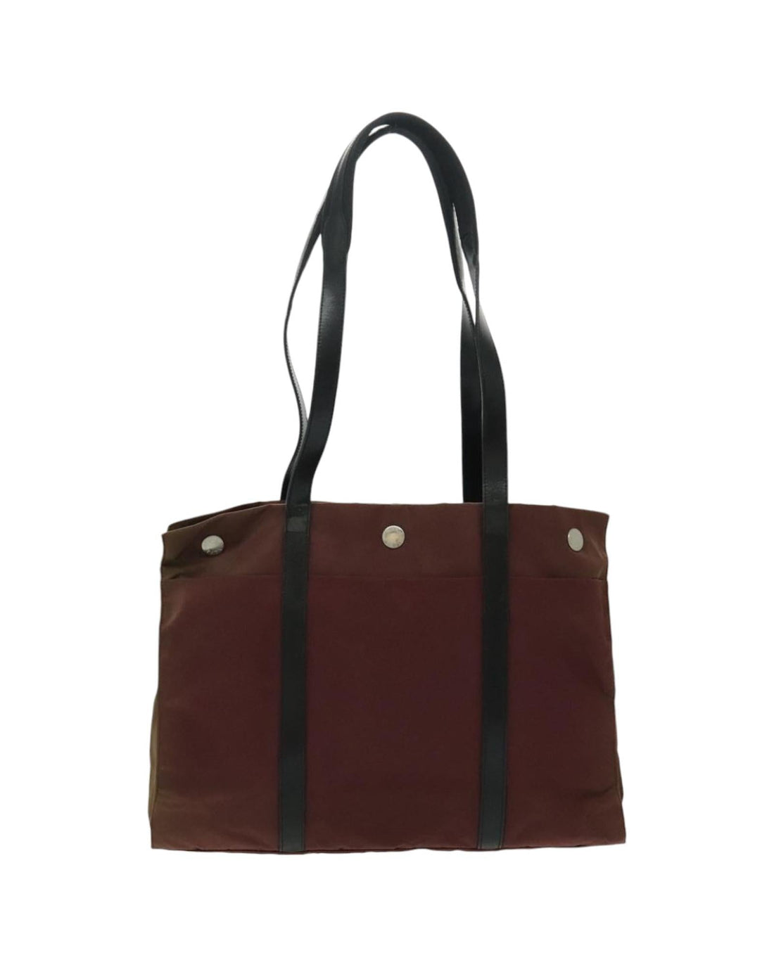 Nylon Tote Bag with Silver Accents and Guarantee Card