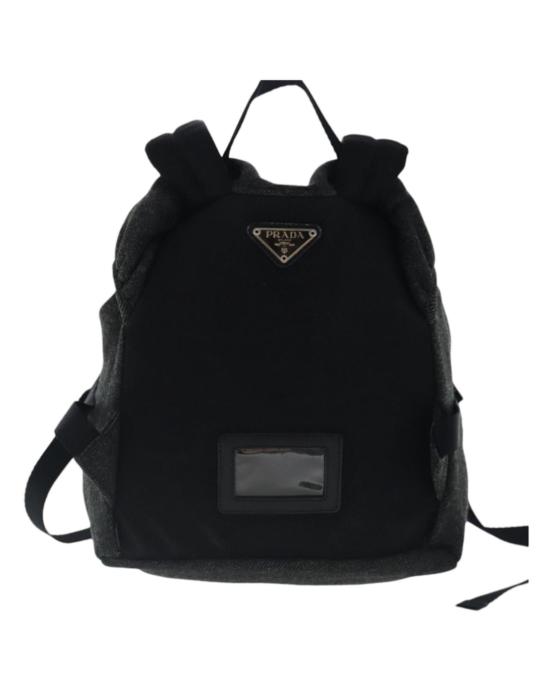 Wool Backpack with Silver Accents