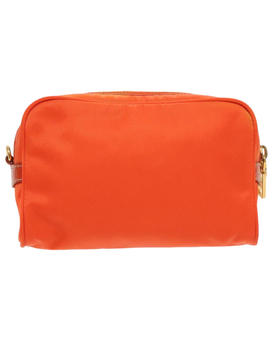 Nylon Pouch with Zipper Detailing