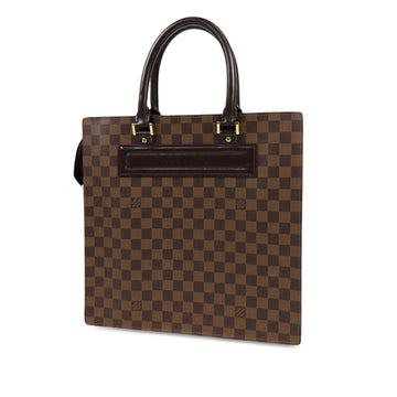 Brown Louis Vuitton Damier Ebene Venice Sac Plat GM Tote Bag