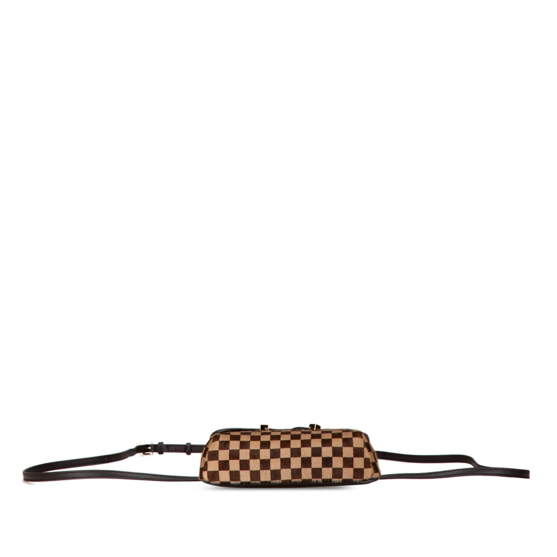 Brown Louis Vuitton Damier Sauvage Gazelle Crossbody Bag