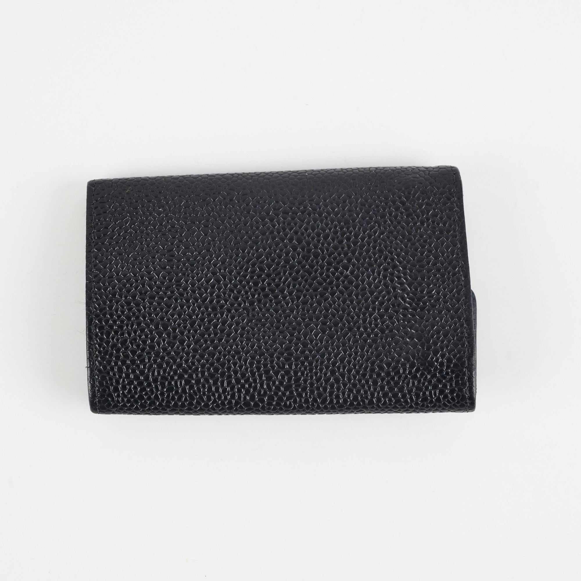 Chanel Vintage Black Caviar Key Holder