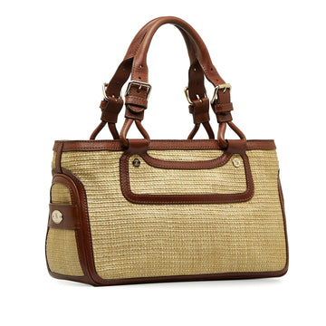Celine Raffia Boogie Handbag