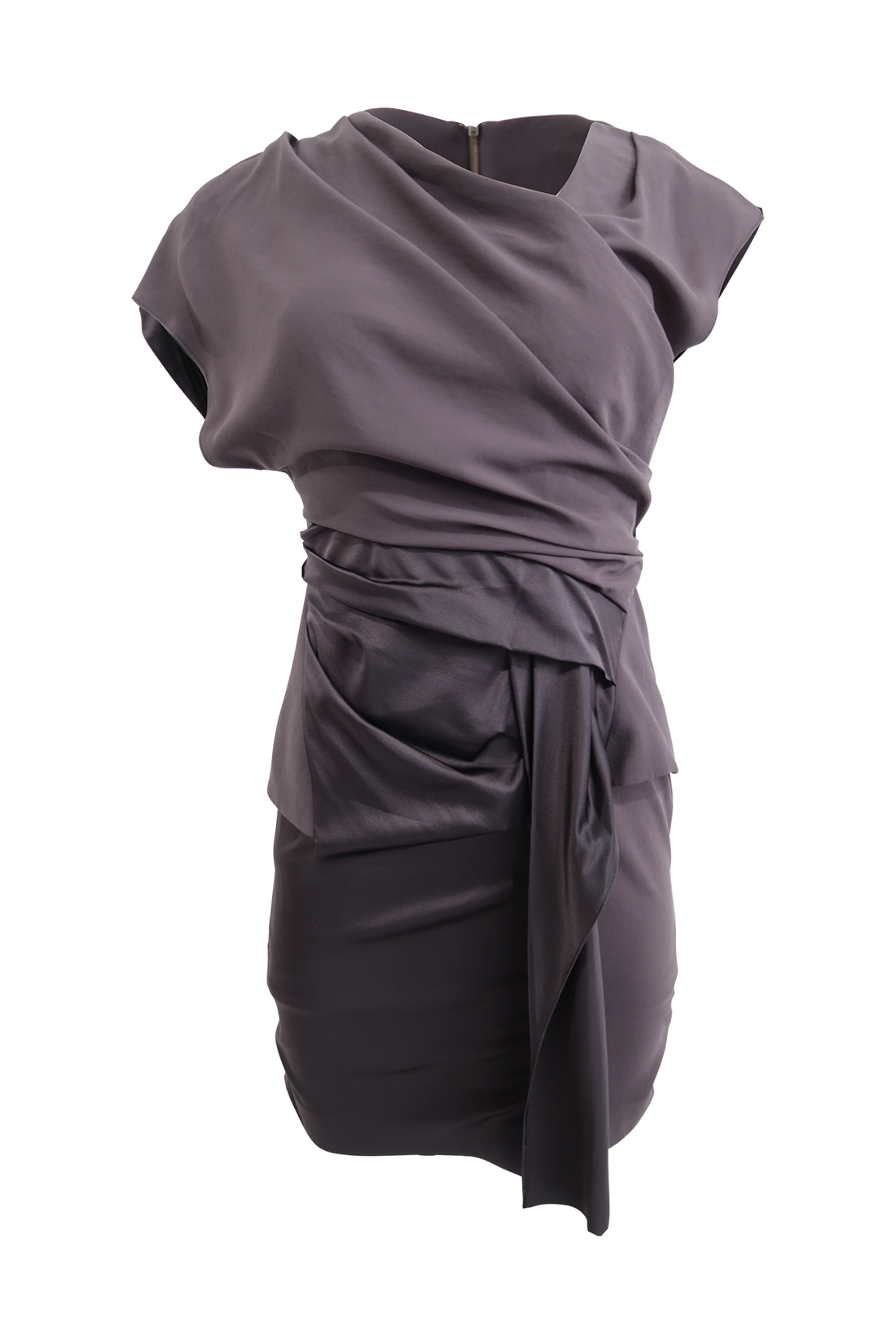 Two Tone Of Grey Dress