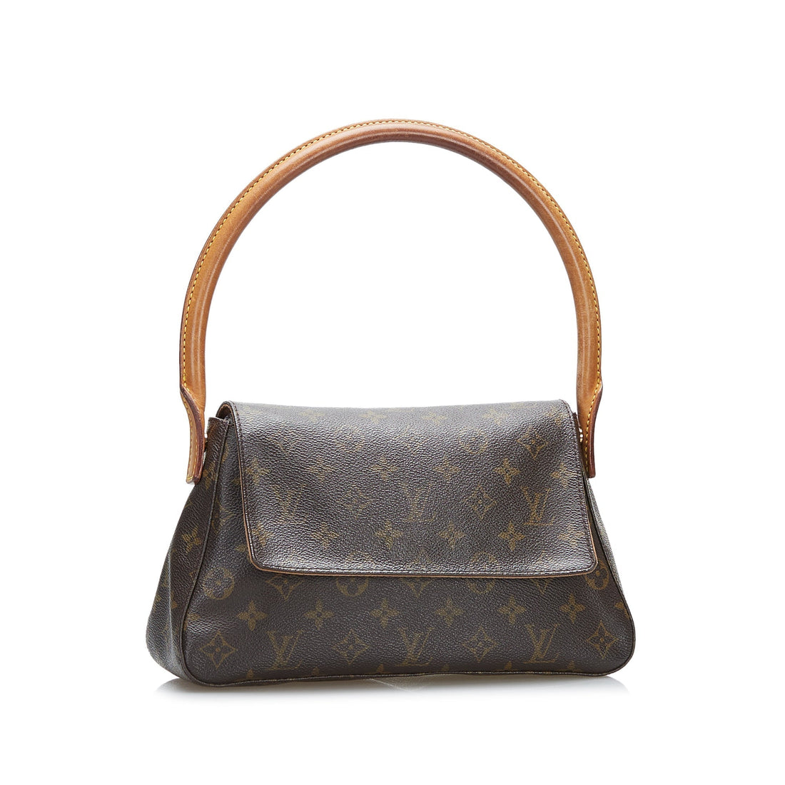 LOUIS VUITTON Monogram Looping Mini Brown