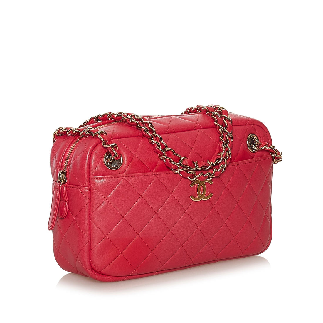 Chanel Matelasse Lambskin Chain Shoulder Bag