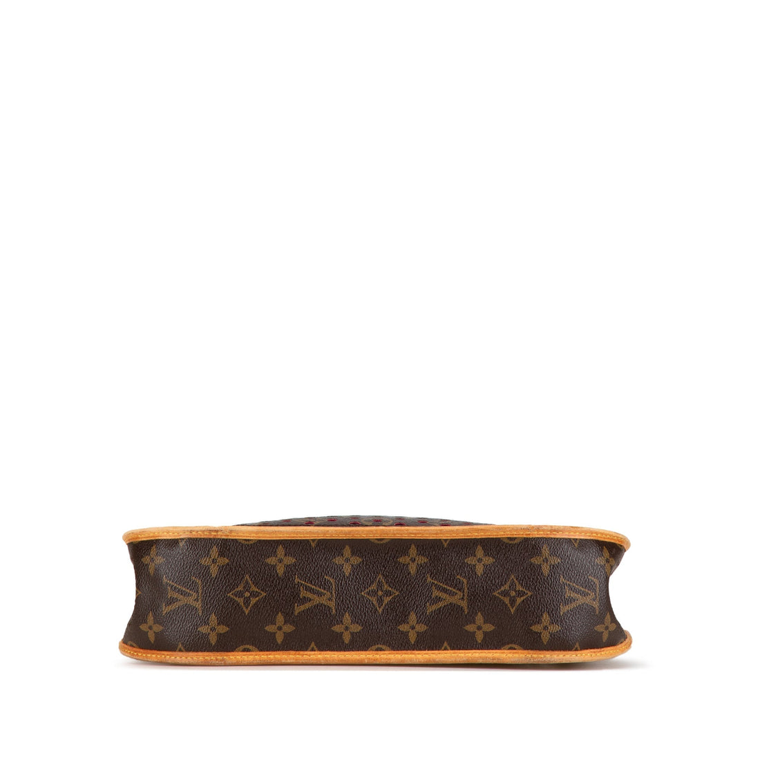 Brown Louis Vuitton Monogram Musette Perforated Crossbody Bag